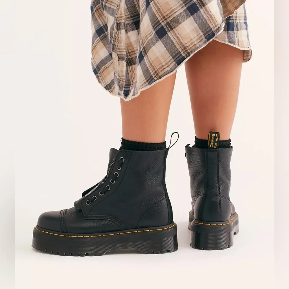 Dr. Martens X Free People Boots Sinclair Platform